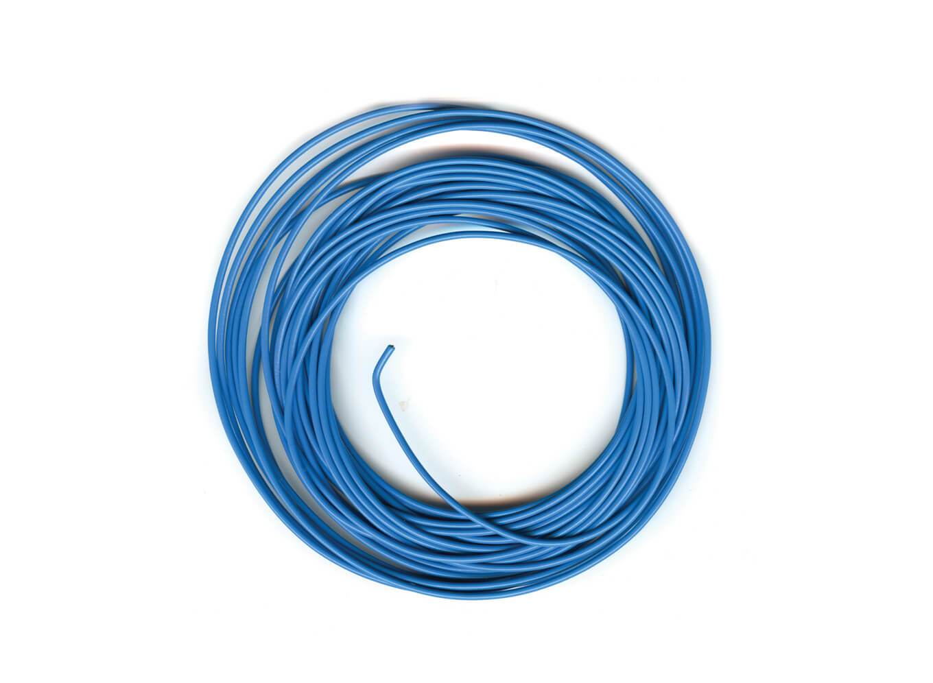 Peco PL-38 B Electrical Wire, Blue, 3 amp, 16 strand
