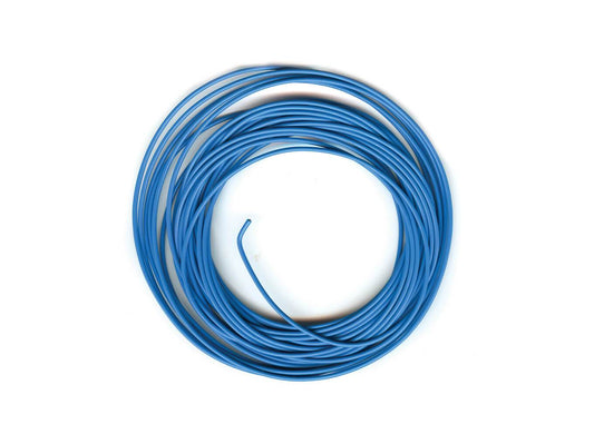 Peco PL-38 B Electrical Wire, Blue, 3 amp, 16 strand