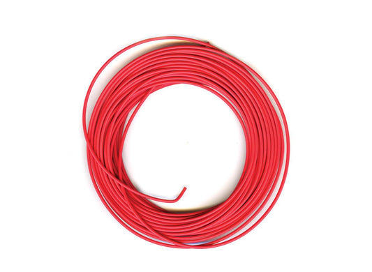 Peco PL-38 R Electrical Wire, Red, 3 amp, 16 strand