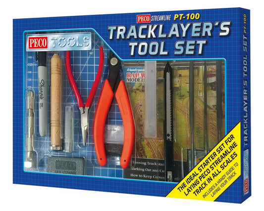 Peco PT-100 Track Layer's Tool Set