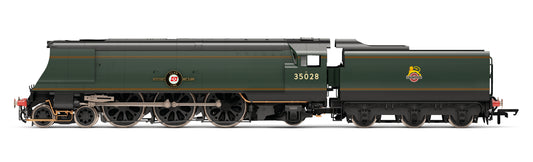 Hornby R30472SS BR Merchant Navy - Late BR Green - 35028 Clan Line - Steam Generator OO Gauge *PRE ORDER £310.24*