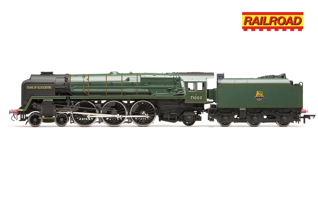 Hornby R30520 RailRoad BR Early Duke of Gloucester 71000 OO Gauge *PRE ORDER £152.99*
