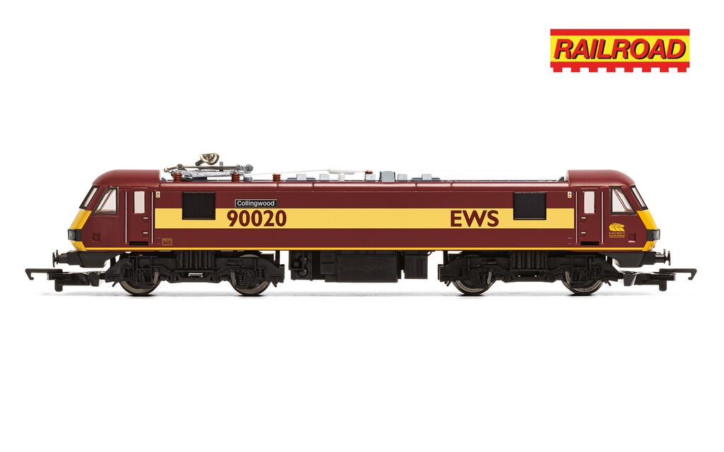 Hornby R30528 RailRoad EWS Class 90 Collingwood 90020 OO Gauge *PRE ORDER £89.99*