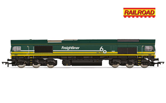 Hornby R30531 RailRoad Freightliner Class 66 Freightliner 60 66601 OO Gauge