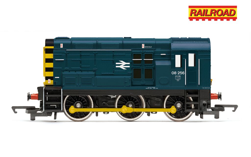 Hornby R30546 RailRoad Class 08 BR Blue 08256 OO Gauge *PRE ORDER £58.49*