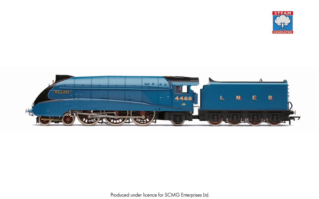 Hornby R30551SS A4 Class Mallard 4-6-2 Steam Generator (Die-cast body) OO Gauge *PRE ORDER £350.99*