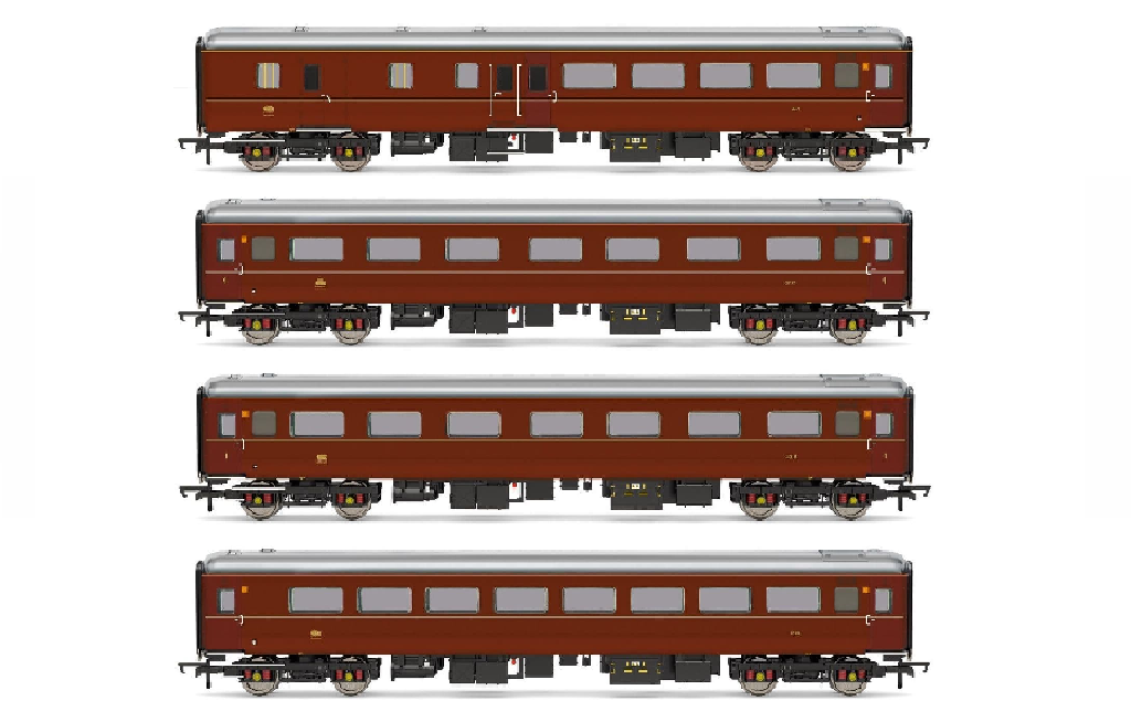 Hornby R40374 EWS Business Coach Pack - Era 10 OO Gauge *LAST FEW*