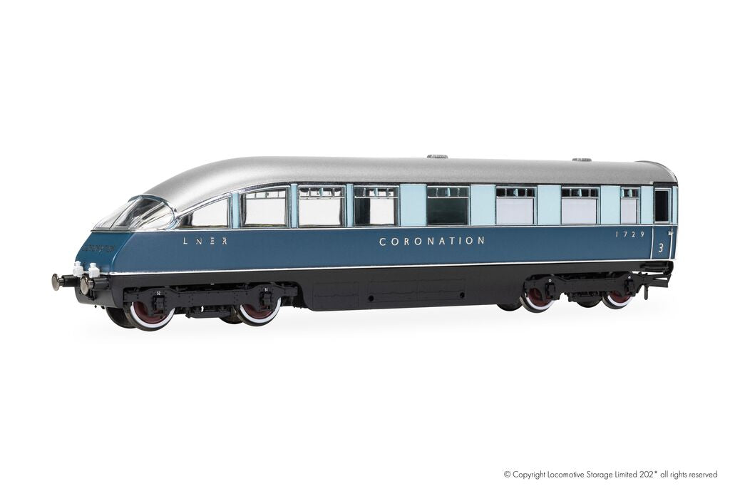 Hornby R40481 The OneOne Collection LNER Coronation Observation Car 1729 OO Gauge *PRE ORDER £73.79*