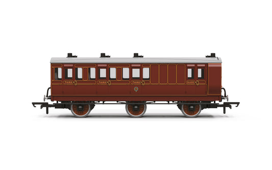 Hornby R40540 LB&SCR 6 wheel Brake third class coach 106 OO Gauge *PRE ORDER £35.99*