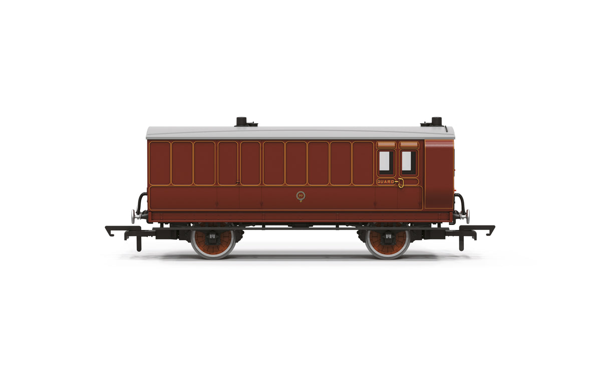 Hornby R40541 LB&SCR 4 wheel Passenger Brake coach 90 OO Gauge *PRE ORDER £35.99*
