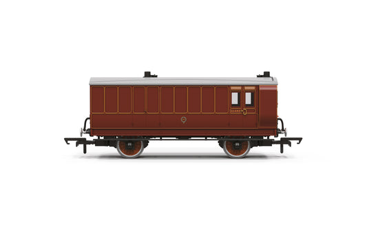 Hornby R40541 LB&SCR 4 wheel Passenger Brake coach 90 OO Gauge *PRE ORDER £35.99*