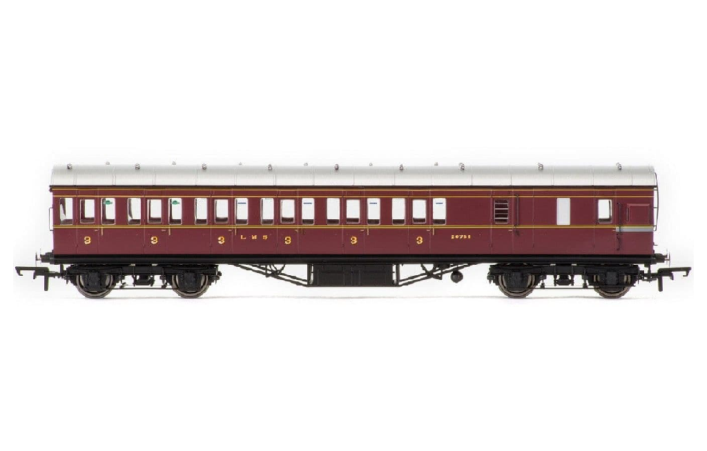 Hornby R4677C LMS Non-Corridor 57' Third Class Brake Coach  *LAST ONE*