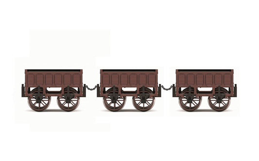 Hornby R60166 L&MR Horse Wagon Pack - OO Gauge *LAST ONE**