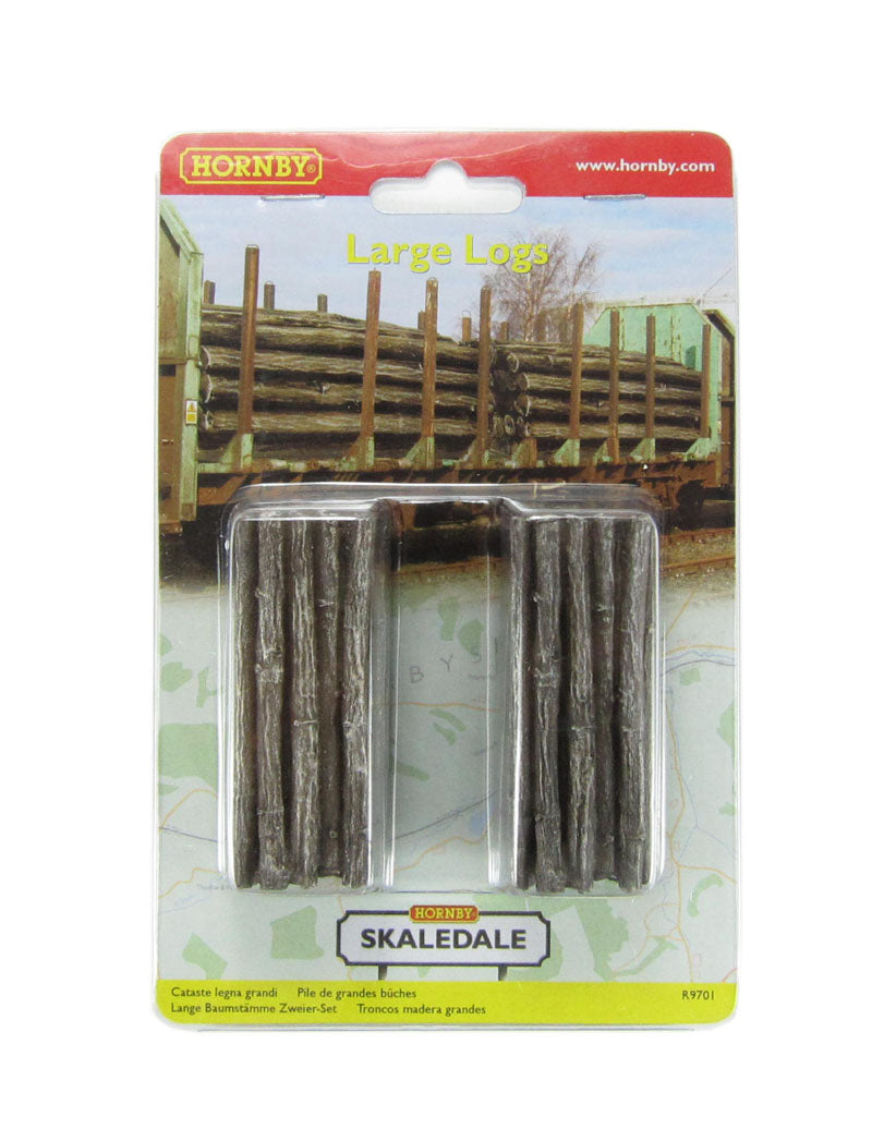 Hornby R9701 Large Logs (2 Pieces) Suitable for OTA wagons, OO Gauge *LAST FEW**