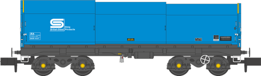 Revolution RT-JSA-BSSP-202B JSA coil carriers - British Steel blue (twin pack B). Twin pack N Gauge *PRE ORDER £79.95*
