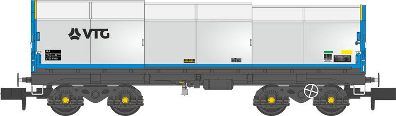 Revolution RT-JSA-VTG-213A JSA coil carriers - VTG (twin pack A). Twin pack N Gauge *PRE ORDER £79.95*