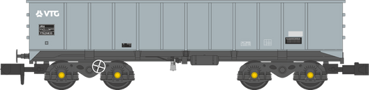 Revolution RT-JUA-VTG-541A JTA/JUA aggregate tippler wagons – VTG grey 5-pack N Gauge *PRE ORDER £199.95*