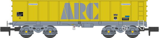 Revolution RT-PTA-AR-511A PTA/JTA/JUA aggregate tippler wagons - ARC (outer) 5-pack N Gauge *PRE ORDER £199.95*