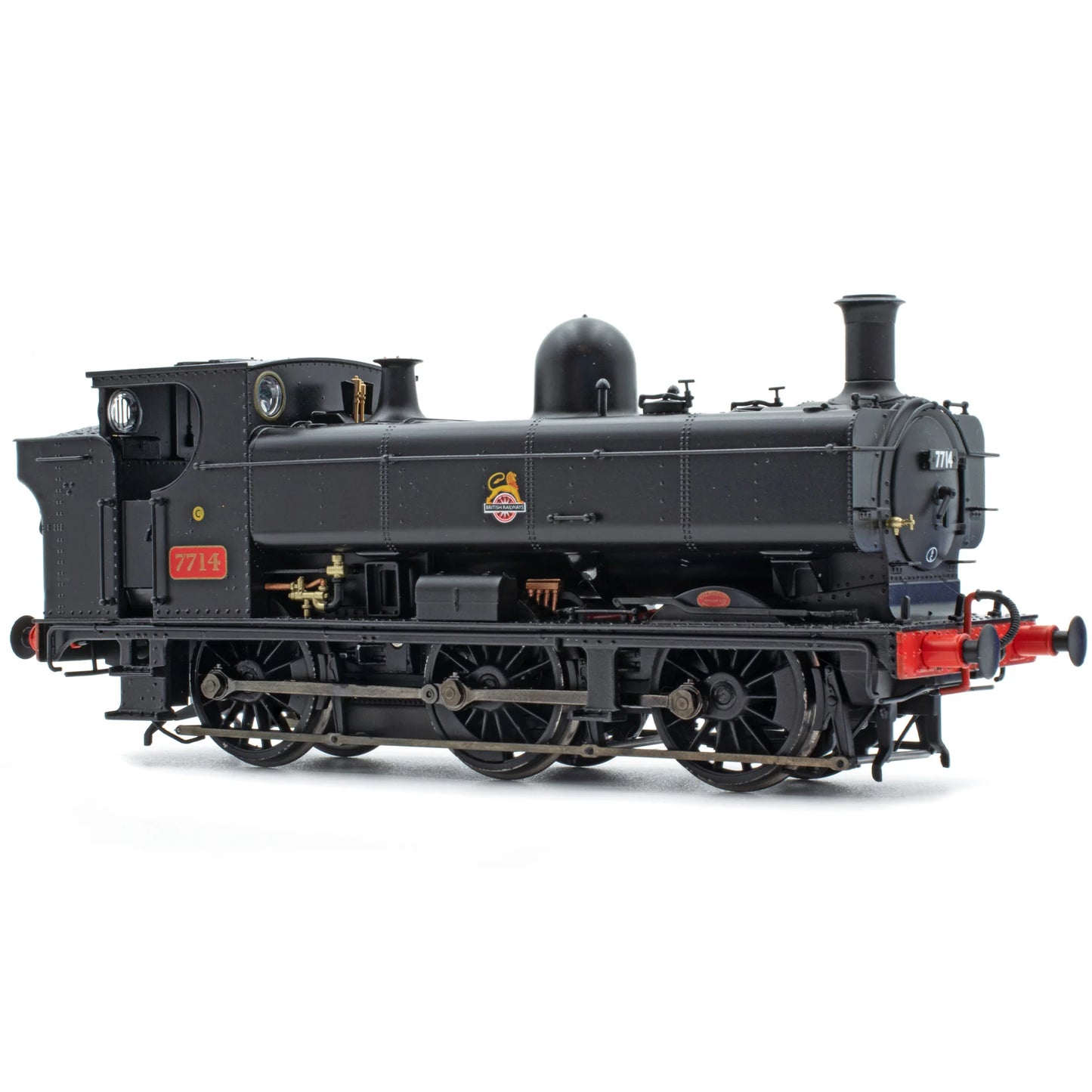 Accurascale ACC2888-DCC Pannier Tank 5700 Class 7714 Early Emblem Black DCC Sound Fitted OO Gauge
