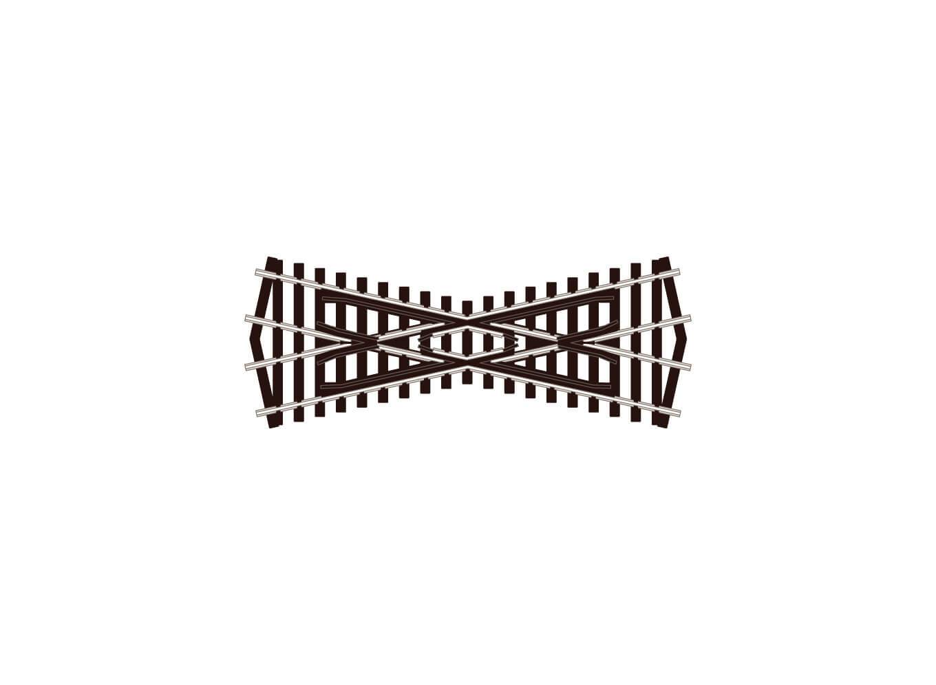 Peco SL-393 Short Crossing - N Gauge