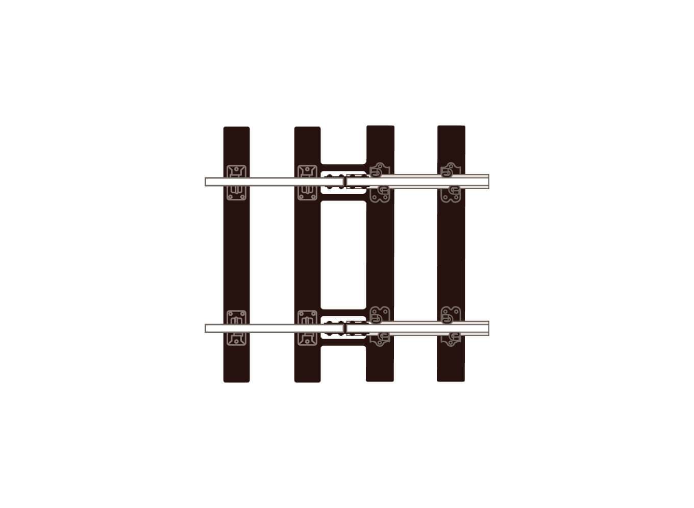 Peco SL-713 Transition Track for BH / FB