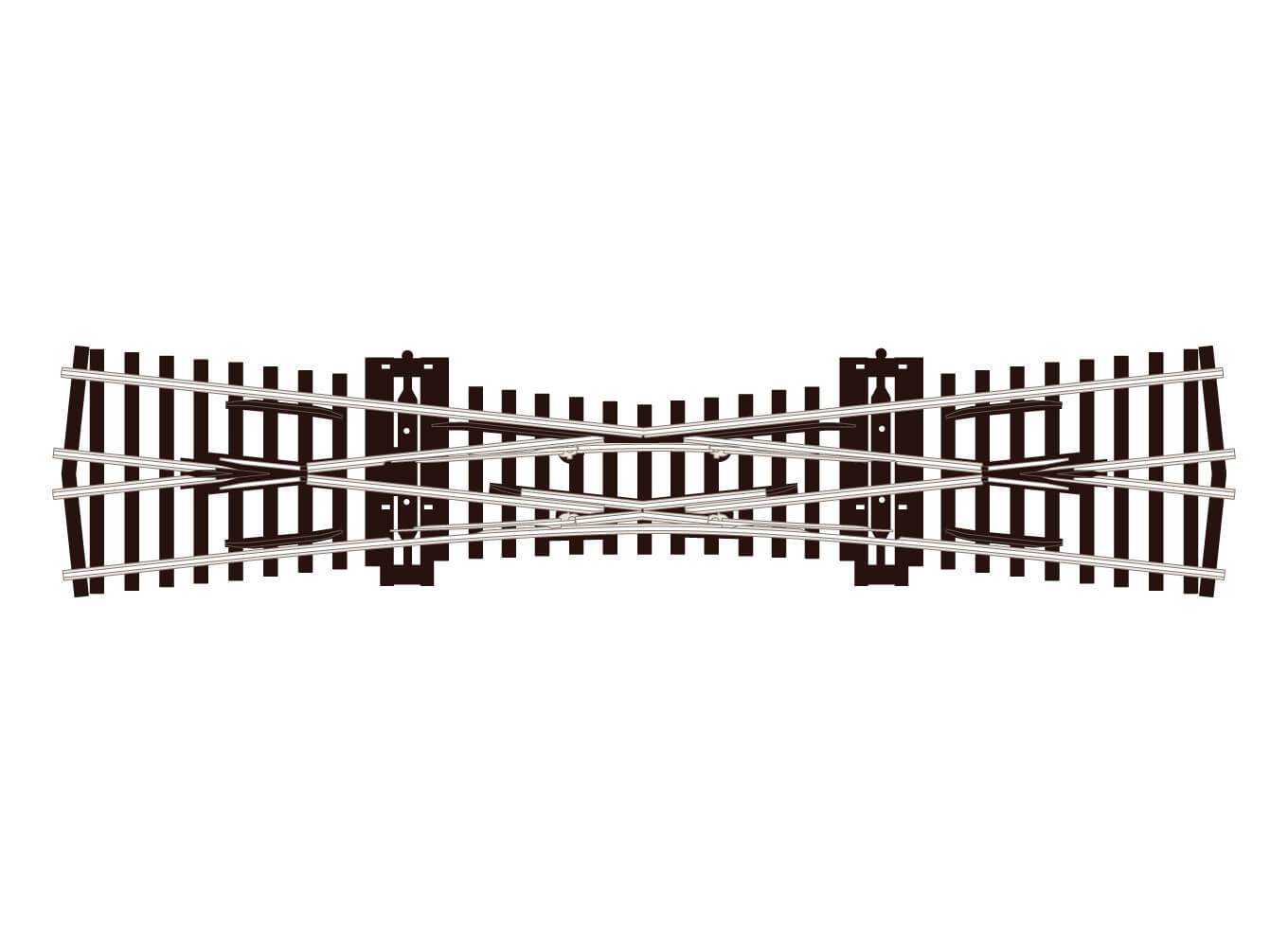 Peco SL-80 Single Slip (12° angle)