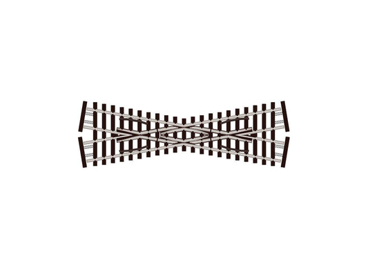 Peco SL-E393F Short Crossing (20 angle) - N Gauge