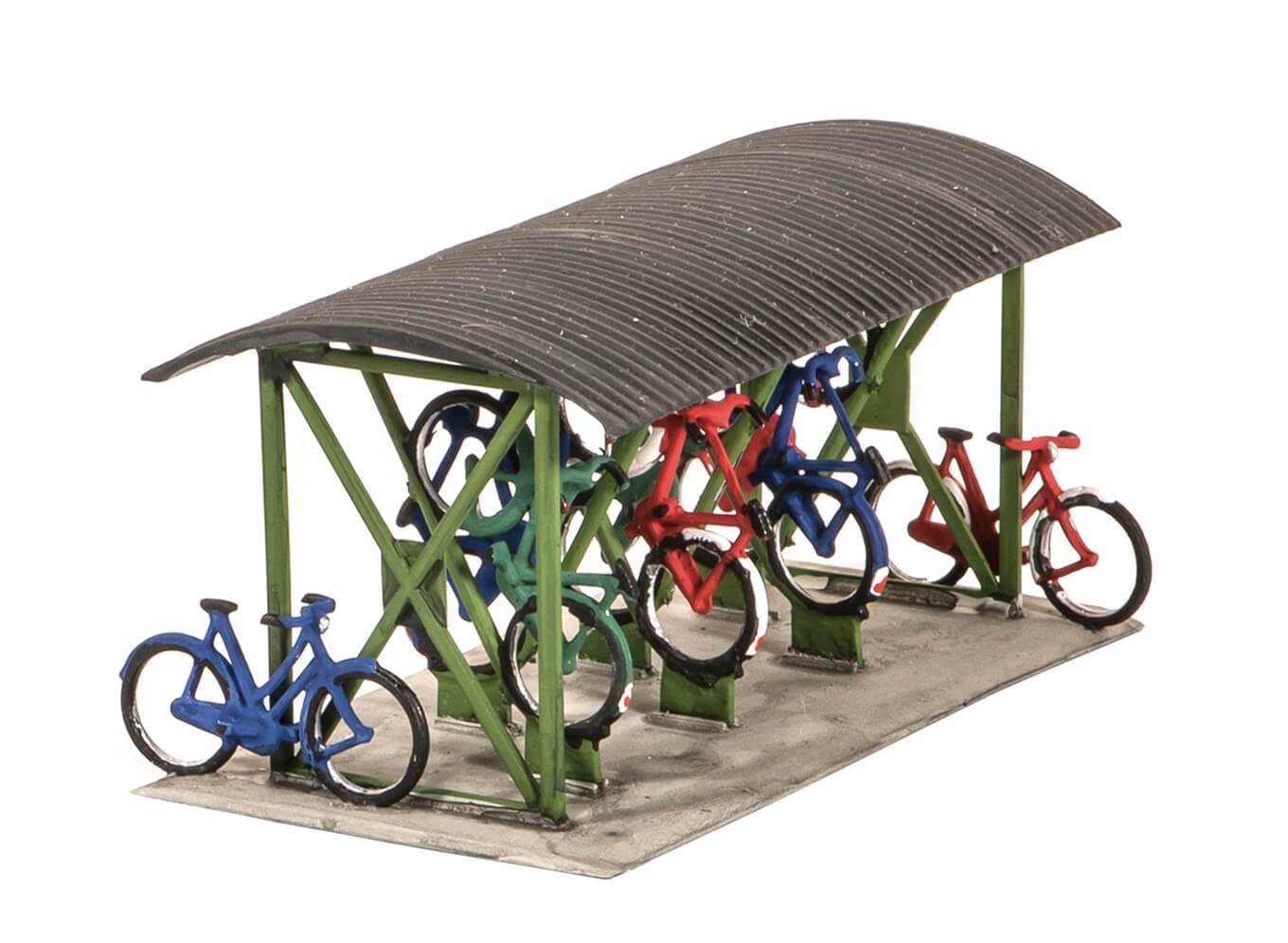 Wills SS23 Bicycle shed & Bicycles
