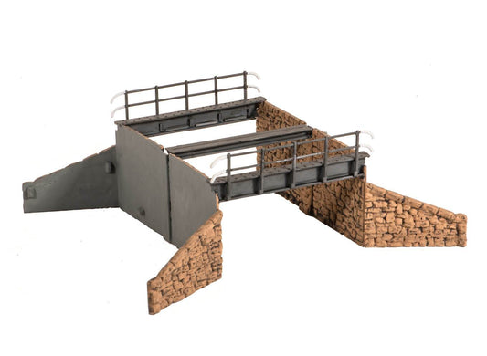Wills SS32 Occupational Bridge & Stone Abutments, Double Track