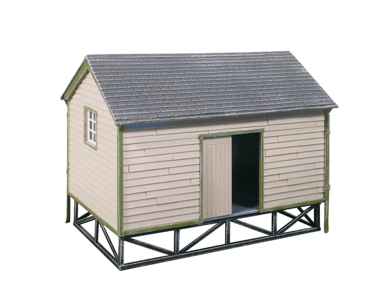 Wills SS63 Goods Yard Store, Timber Built Type