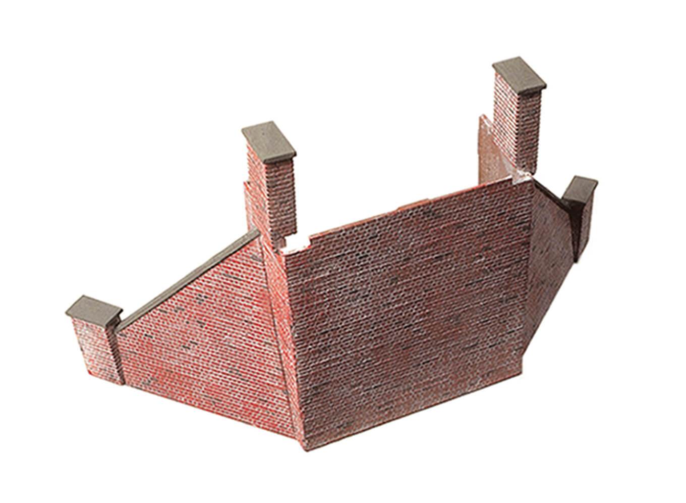 Wills SS64 Abutments with Wing Walls (pair)