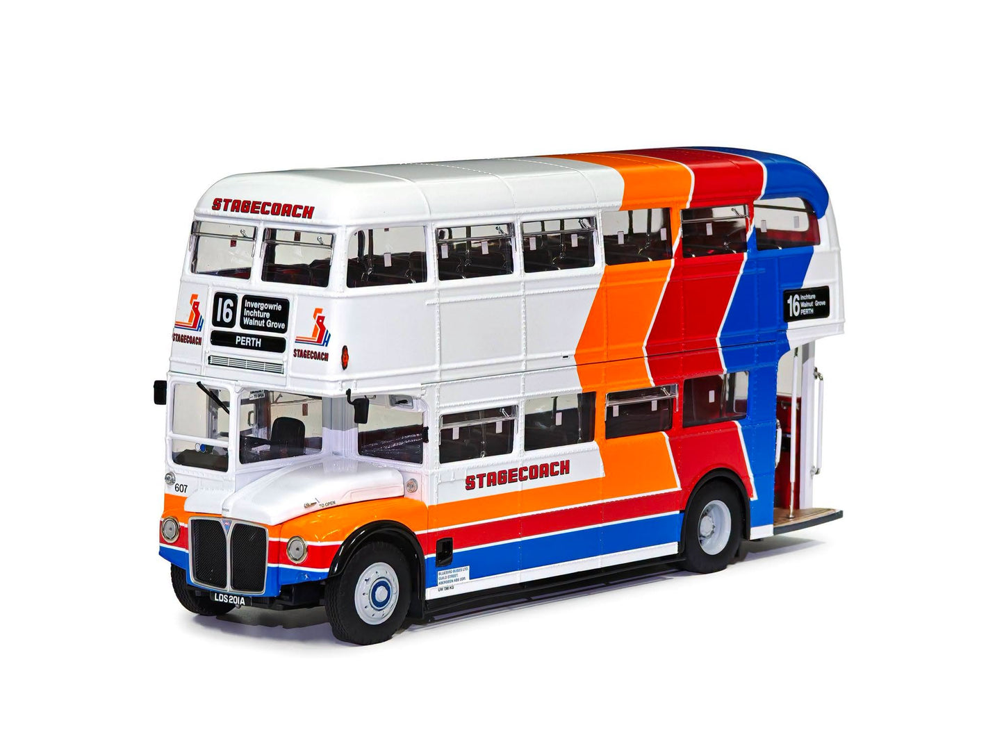 Sunstar H2946 AEC Routemaster - Stagecoach 607 - LDS201A - Rte 16 Perth 1:24 Scale
