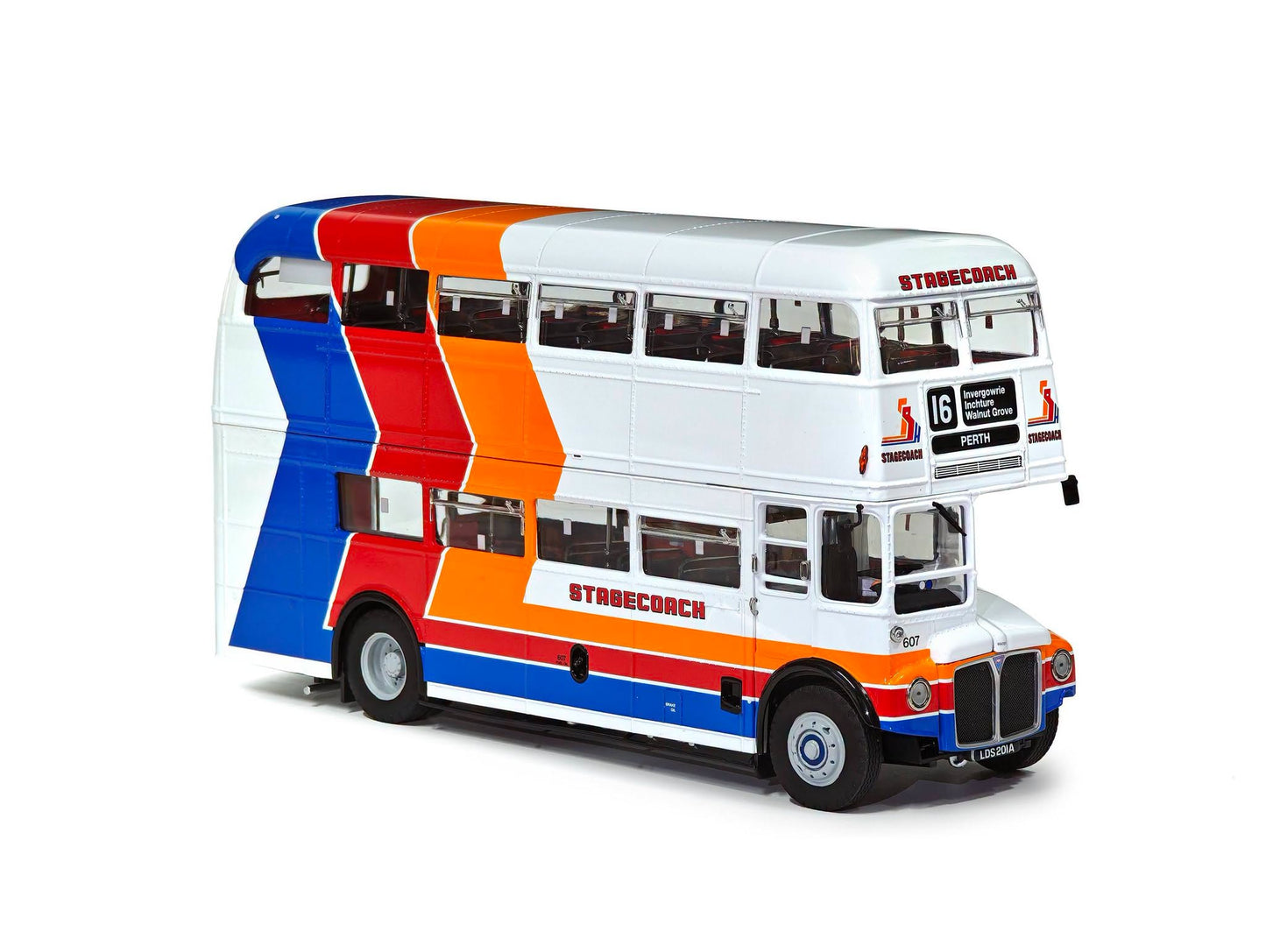 Sunstar H2946 AEC Routemaster - Stagecoach 607 - LDS201A - Rte 16 Perth 1:24 Scale