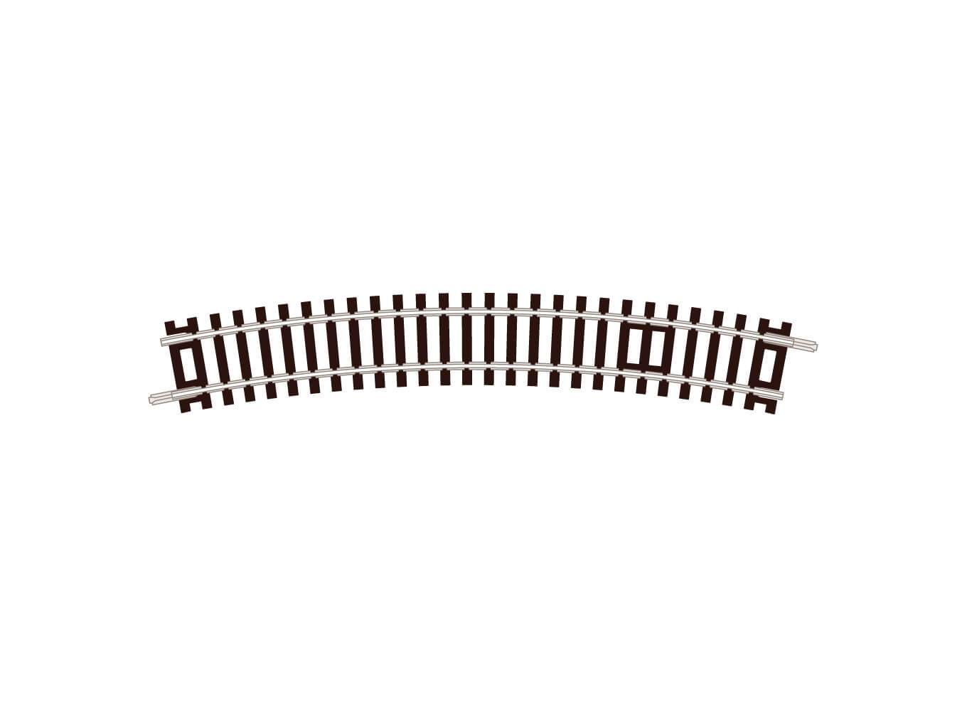 Peco ST-14 No.2 Radius Standard Curve, 263.5mm (10in) radius