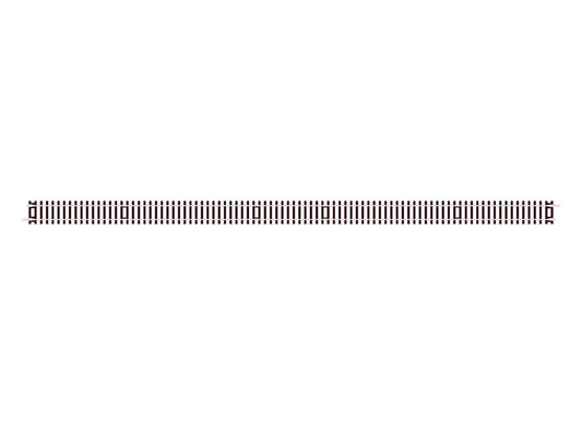 Peco ST-204 Long Straight 670mm (266/16 in) long