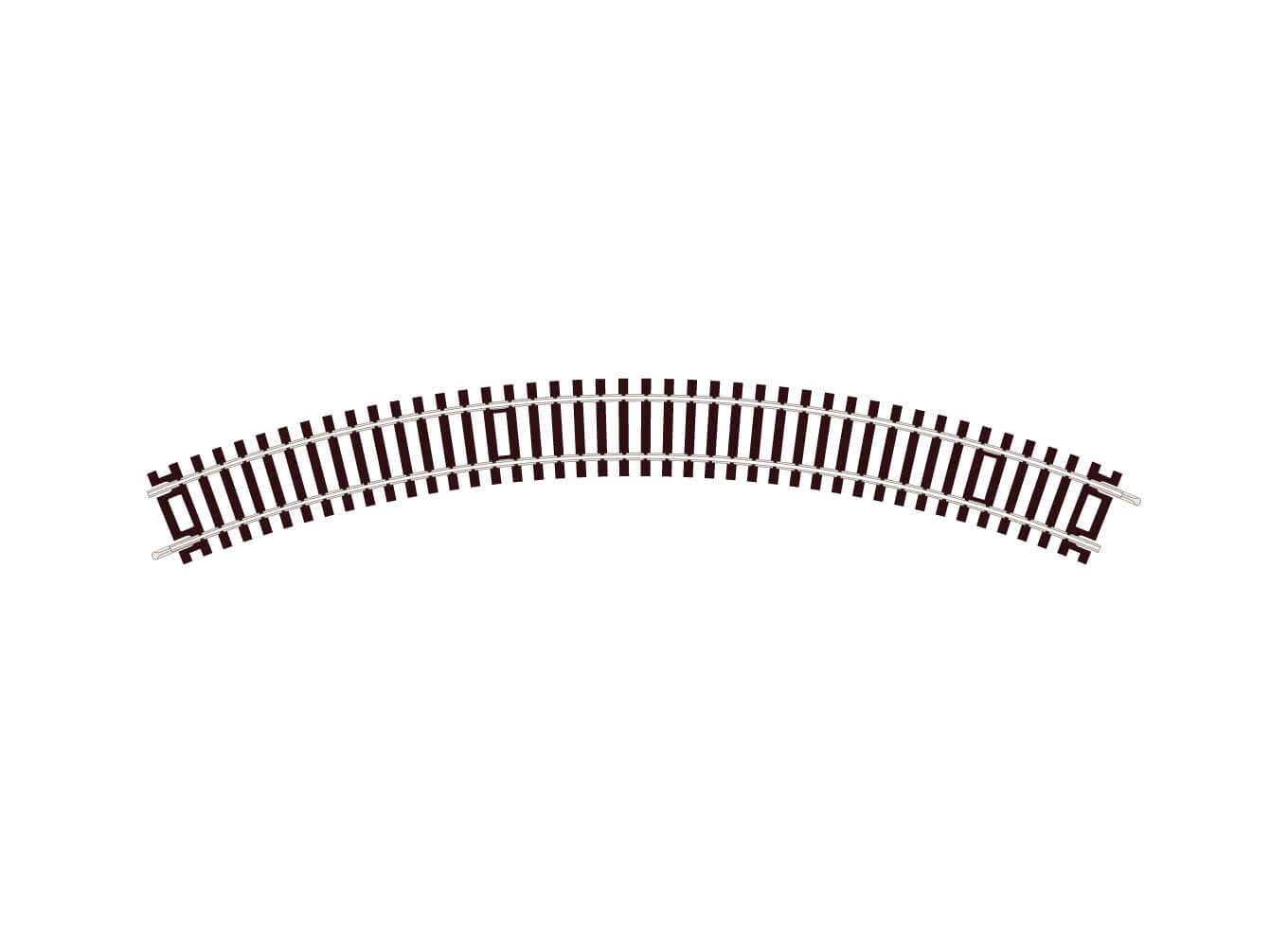 Peco ST-221 No.1 Radius Double Curve, 371mm (14in) radius