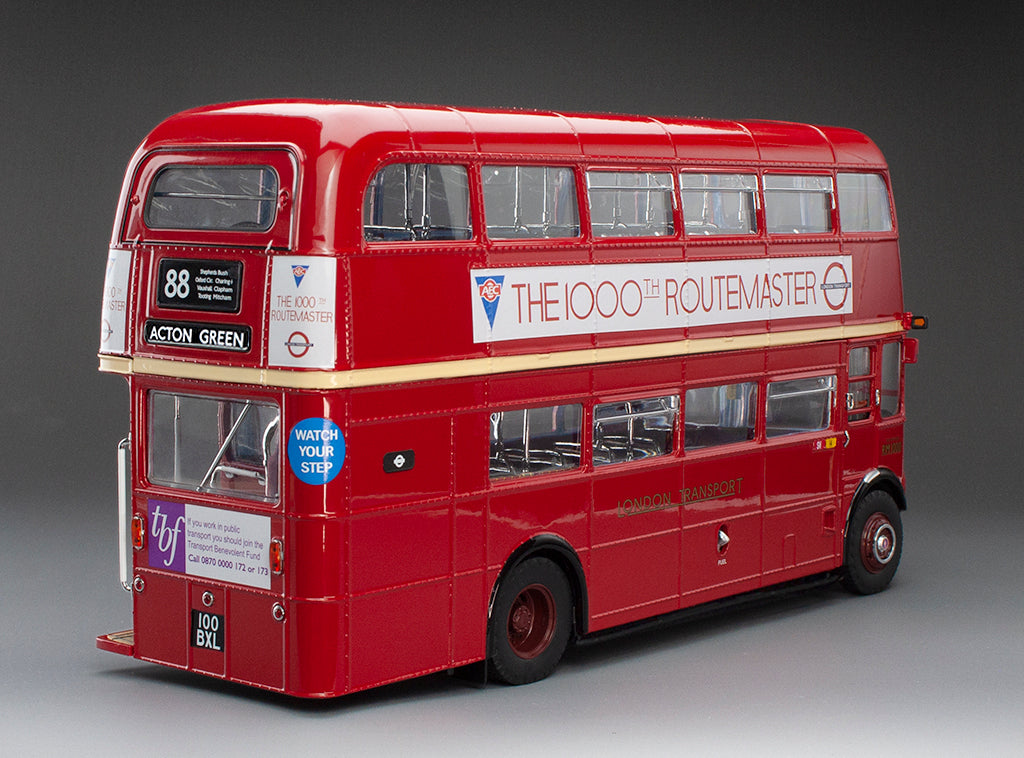 Sunstar H2943 AEC Routemaster - London Transport RM1000 - 100 BXL - PRE ORDER NOW £219.99