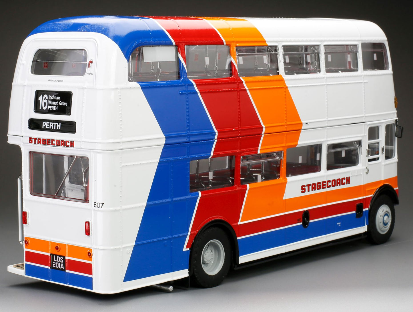 Sunstar H2946 AEC Routemaster - Stagecoach 607 - LDS201A - Rte 16 Perth 1:24 Scale