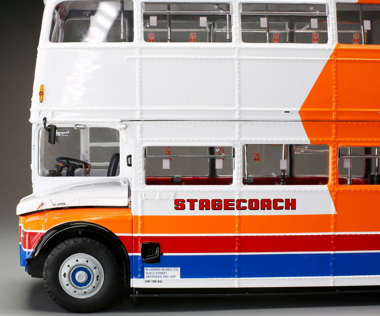 Sunstar H2946 AEC Routemaster - Stagecoach 607 - LDS201A - Rte 16 Perth 1:24 Scale