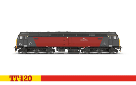 Hornby TT3098 Virgin Trains Red - Class 47 - 47845 'County of Kent'  TT120 Gauge *PRE ORDER £143.99*