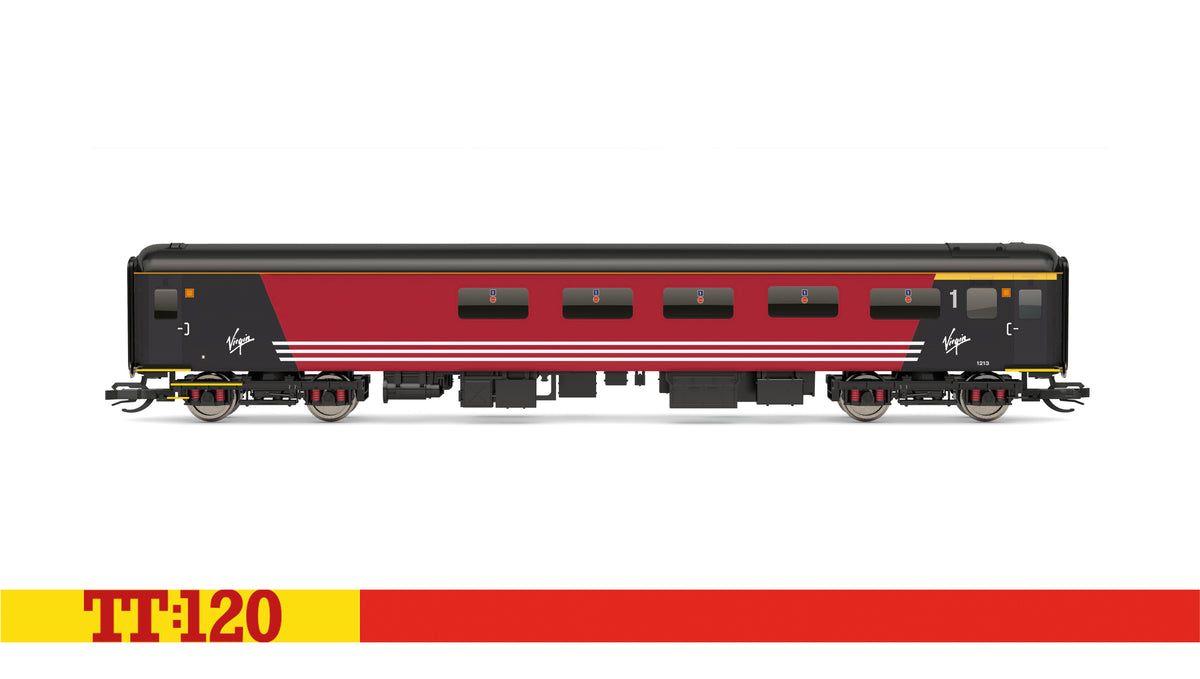 Hornby TT4089 Virgin Trains Red Mk2F Restaurant First Buffet 1213 TT120 Gauge *PRE ORDER £37.79*