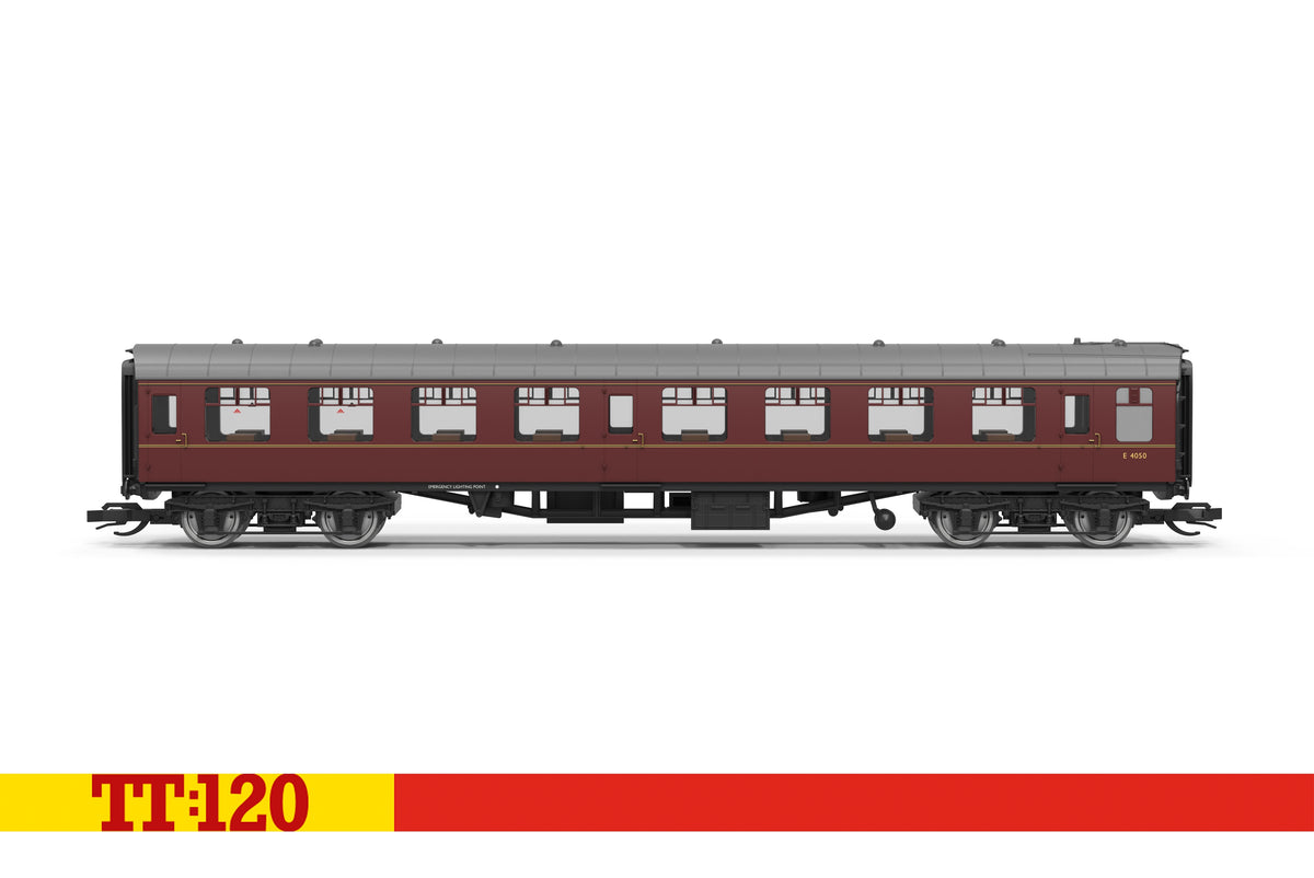 Hornby TT4096A BR Maroon Mk1 TSO E4050 TT120 Gauge *PRE ORDER £37.79*