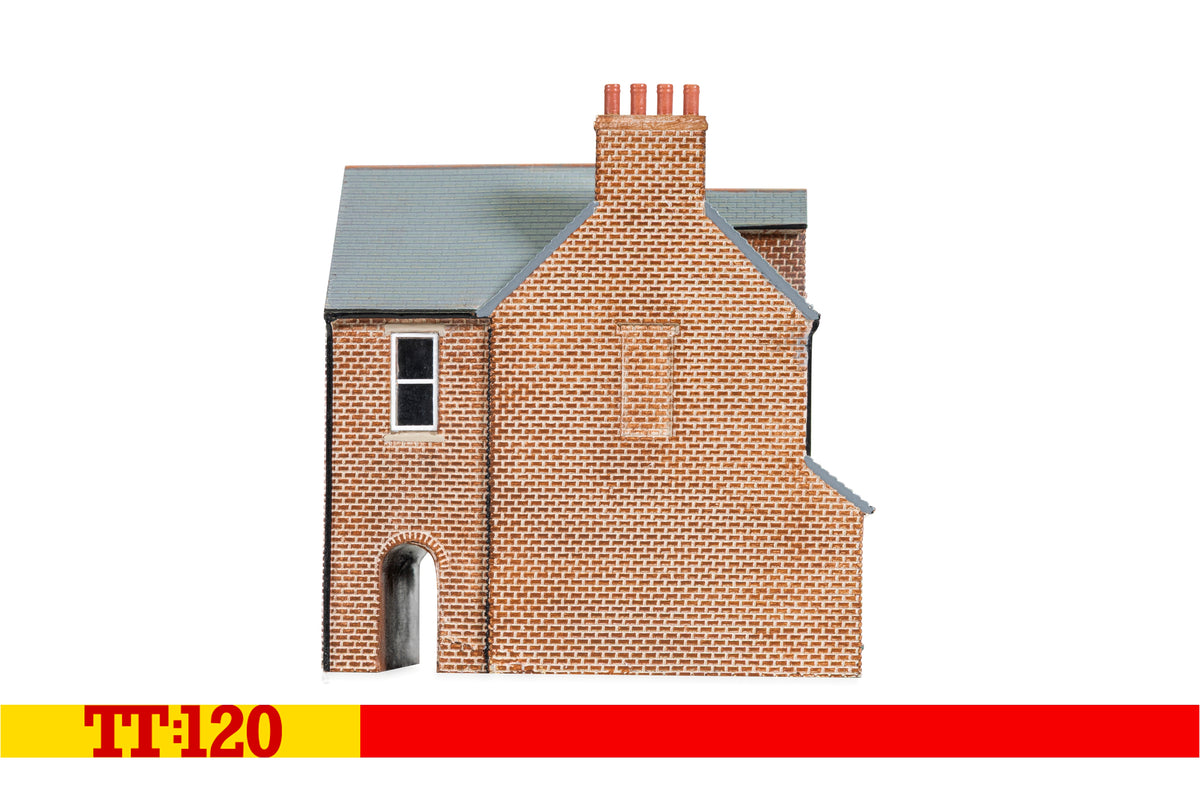 Hornby TT9040 Terrace Corner Shop - Red Brick TT120 Gauge *PRE ORDER £18.99*