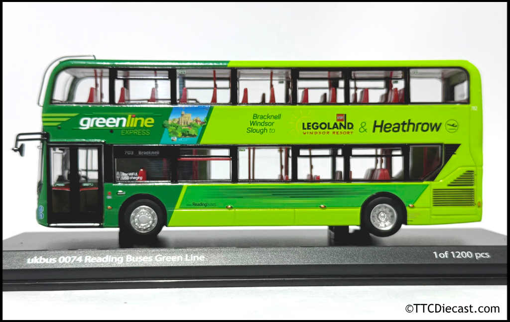 Northcord UKBUS0074 ADL E400MMC Reading Buses  Greenline (782  SN66 WRD)
