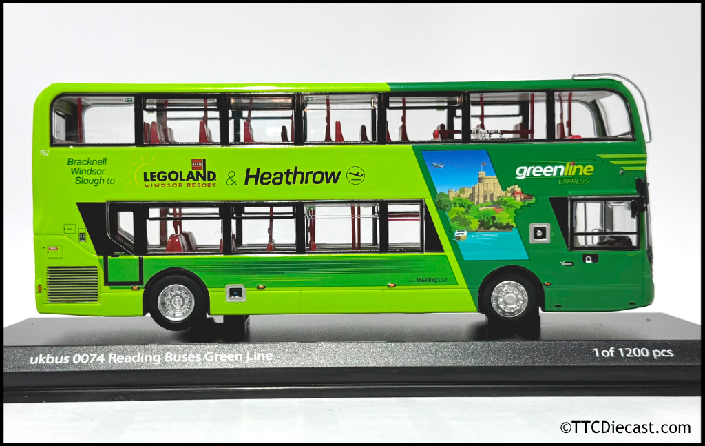 Northcord UKBUS0074 ADL E400MMC Reading Buses  Greenline (782  SN66 WRD)