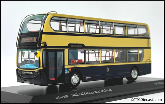 Northcord UKBUS6205 ADL Enviro 400 National Express West Midlands (Heritage Livery)  - 1/76 Scale