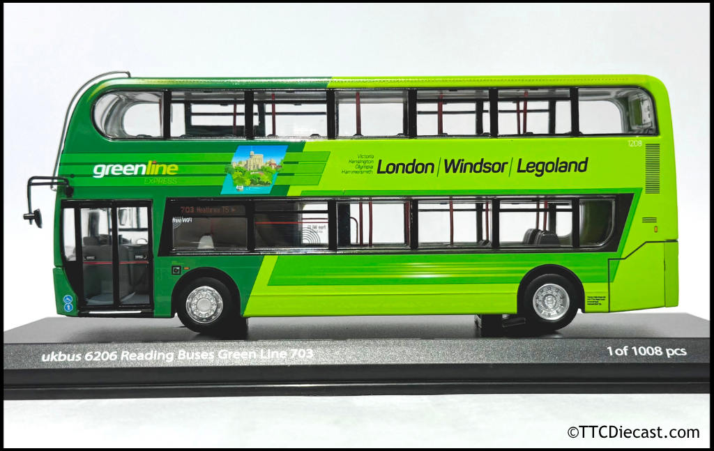 Northcord UKBUS6206 ADL Enviro 400 Reading Buses - Greenline Express