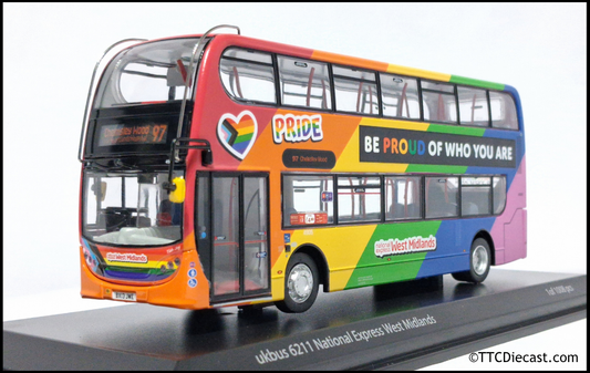 Northcord UKBUS6211 Enviro400 West Midlands National Express 4905 - BX13 JWE - PRE ORDER £56.50