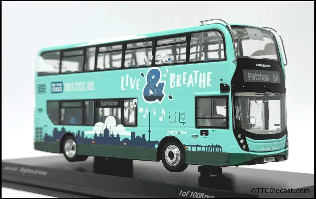 Northcord UKBUS6533 ADL E400MMC Brighton & Hove (301  YX69 NVL) - 1/76 Scale