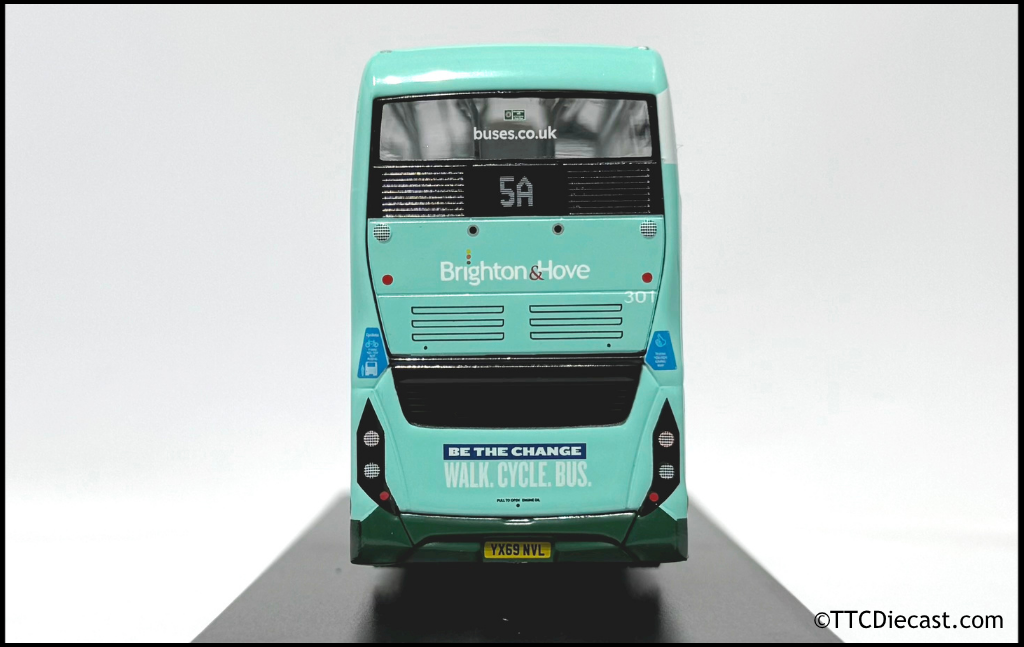 Northcord UKBUS6533 ADL E400MMC Brighton & Hove (301  YX69 NVL) - 1/76 Scale